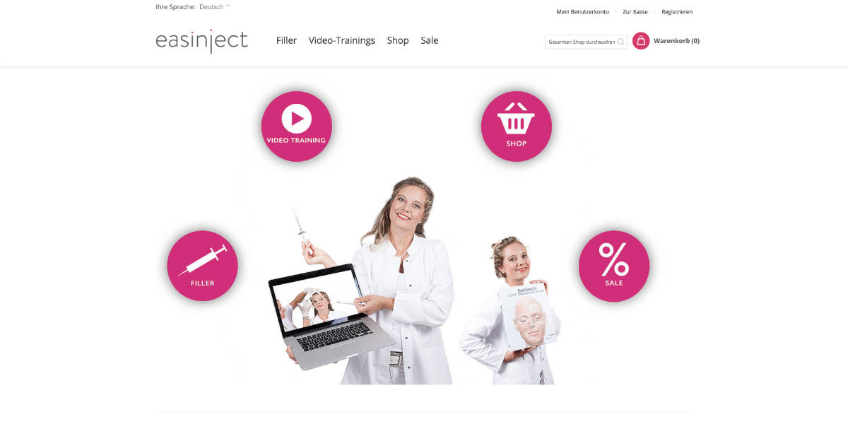 Creative Punkx Project Magento Shop easinject